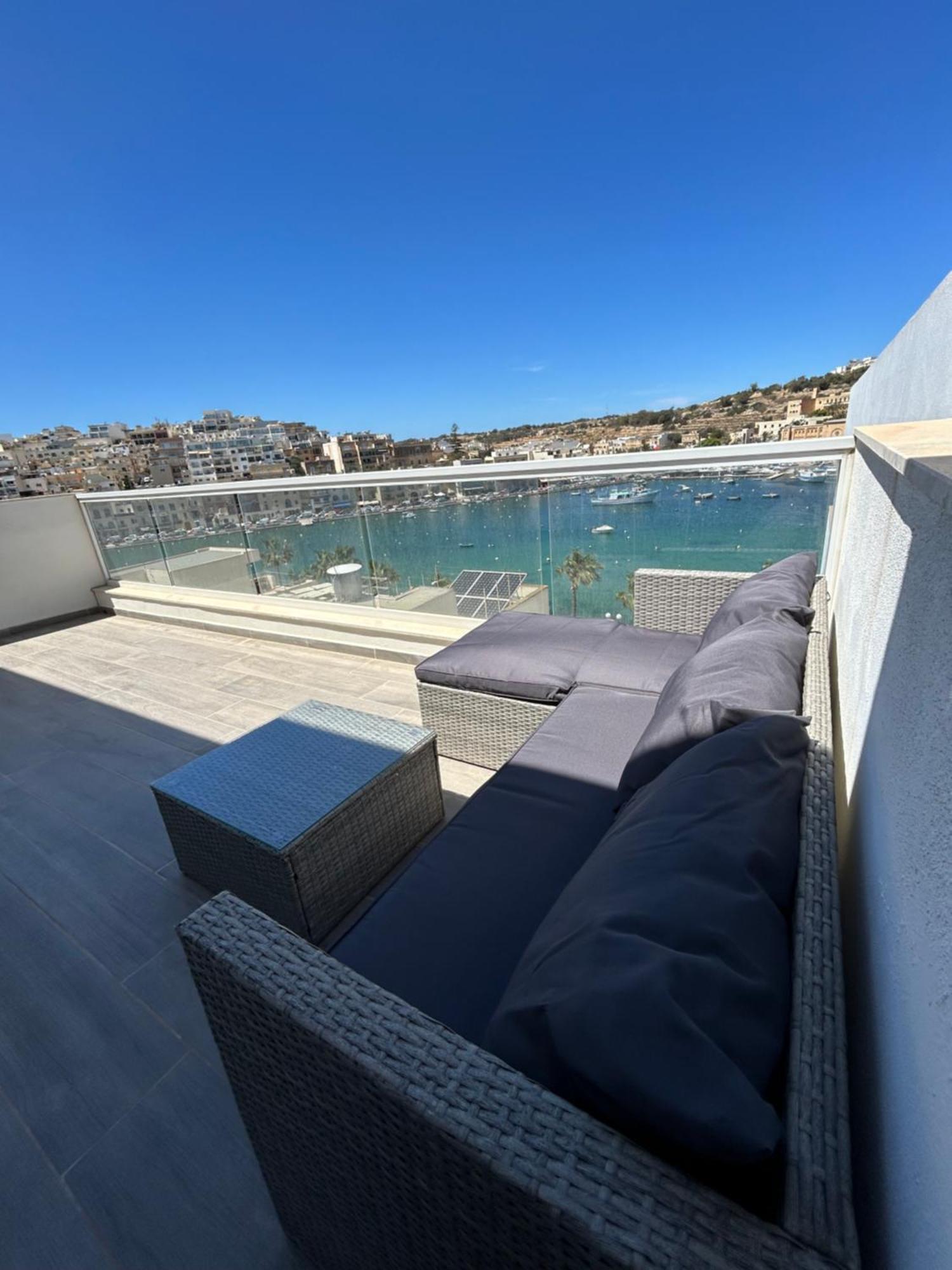 Seaview Setters Penthouse Marsaskala Apartment Exterior foto